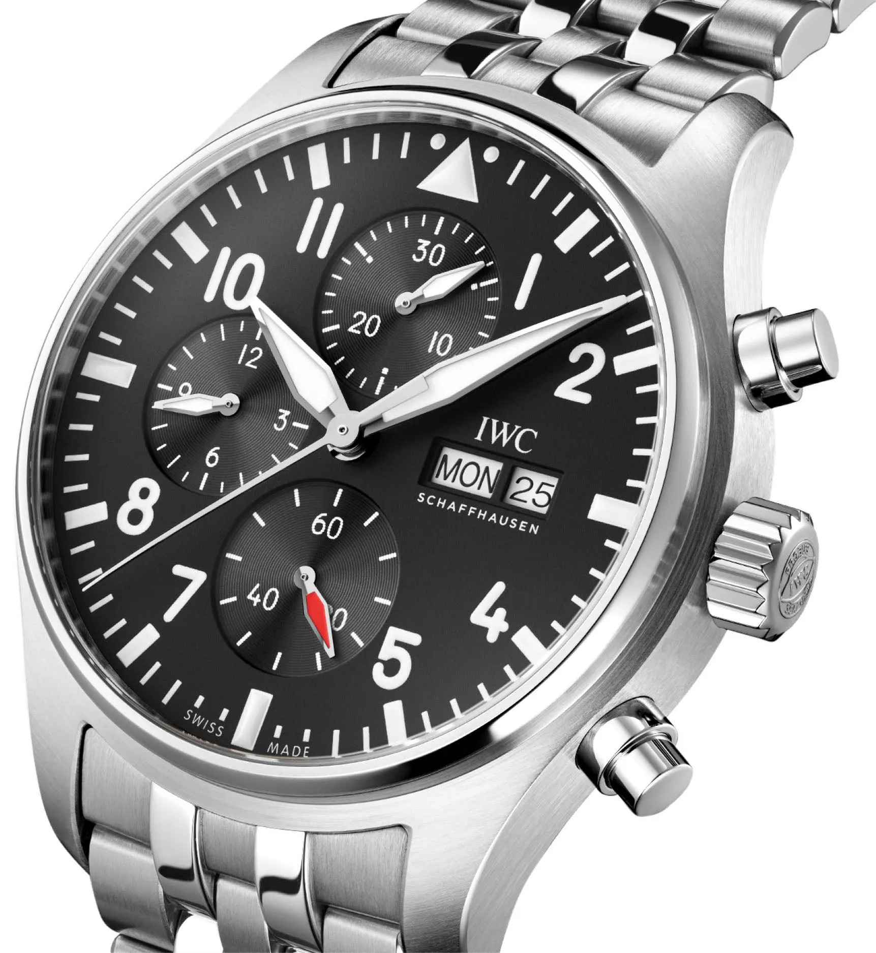 IWC Ex-Display Pilots Chronograph Watch sold by C.W. Sellors product image thumbnail 3