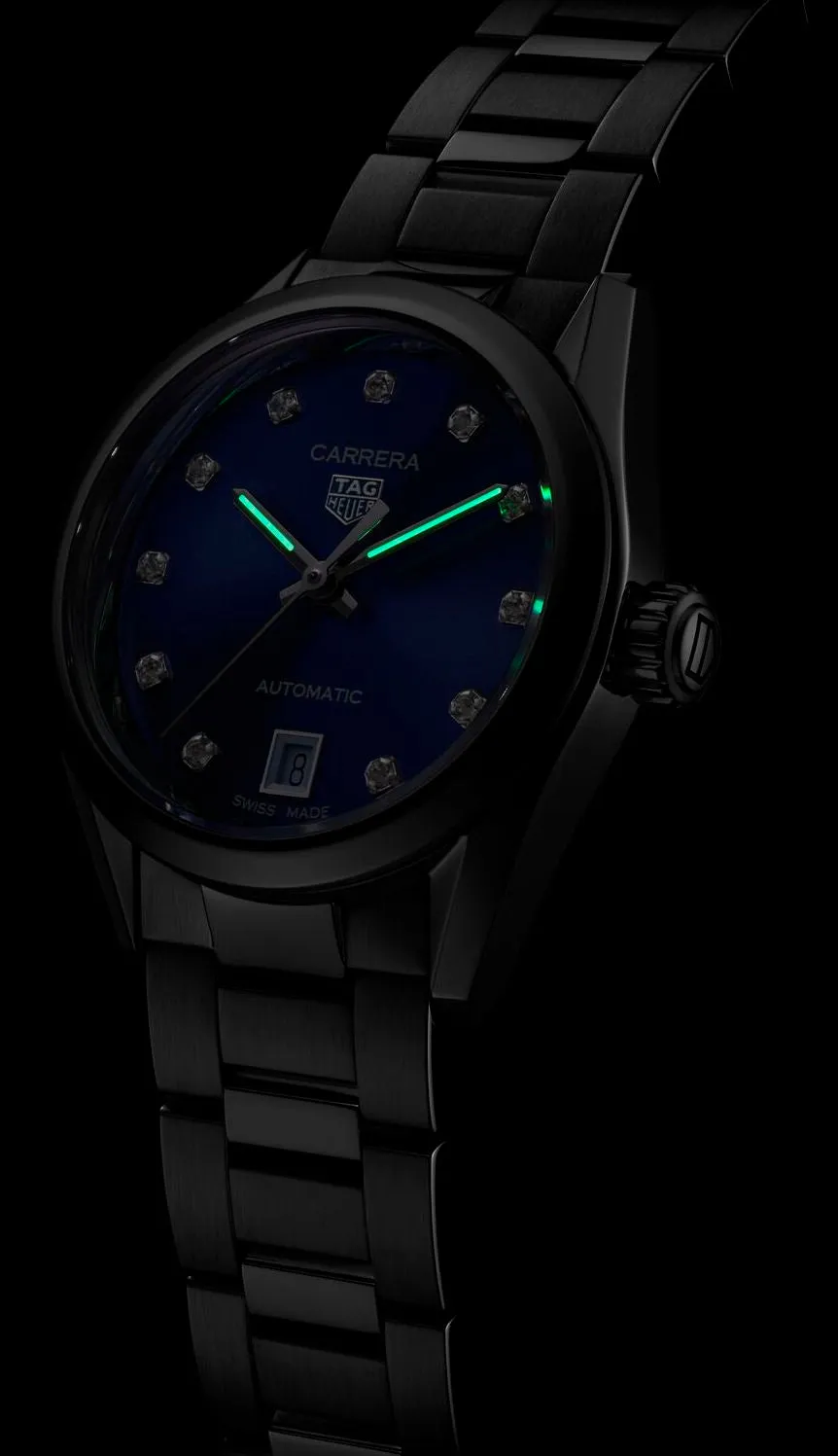 TAG Heuer Ex-Display Carrera Calibre 9 Automatic Ladies Watch sold by C.W. Sellors product image thumbnail 3