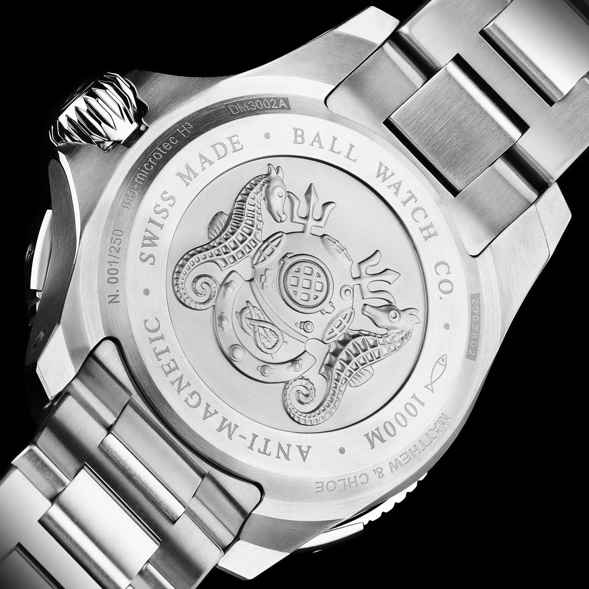 Ball Watch Company Engineer Hydrocarbon DeepQuest Protector Limited Edition Watch sold by C.W. Sellors product image thumbnail 3