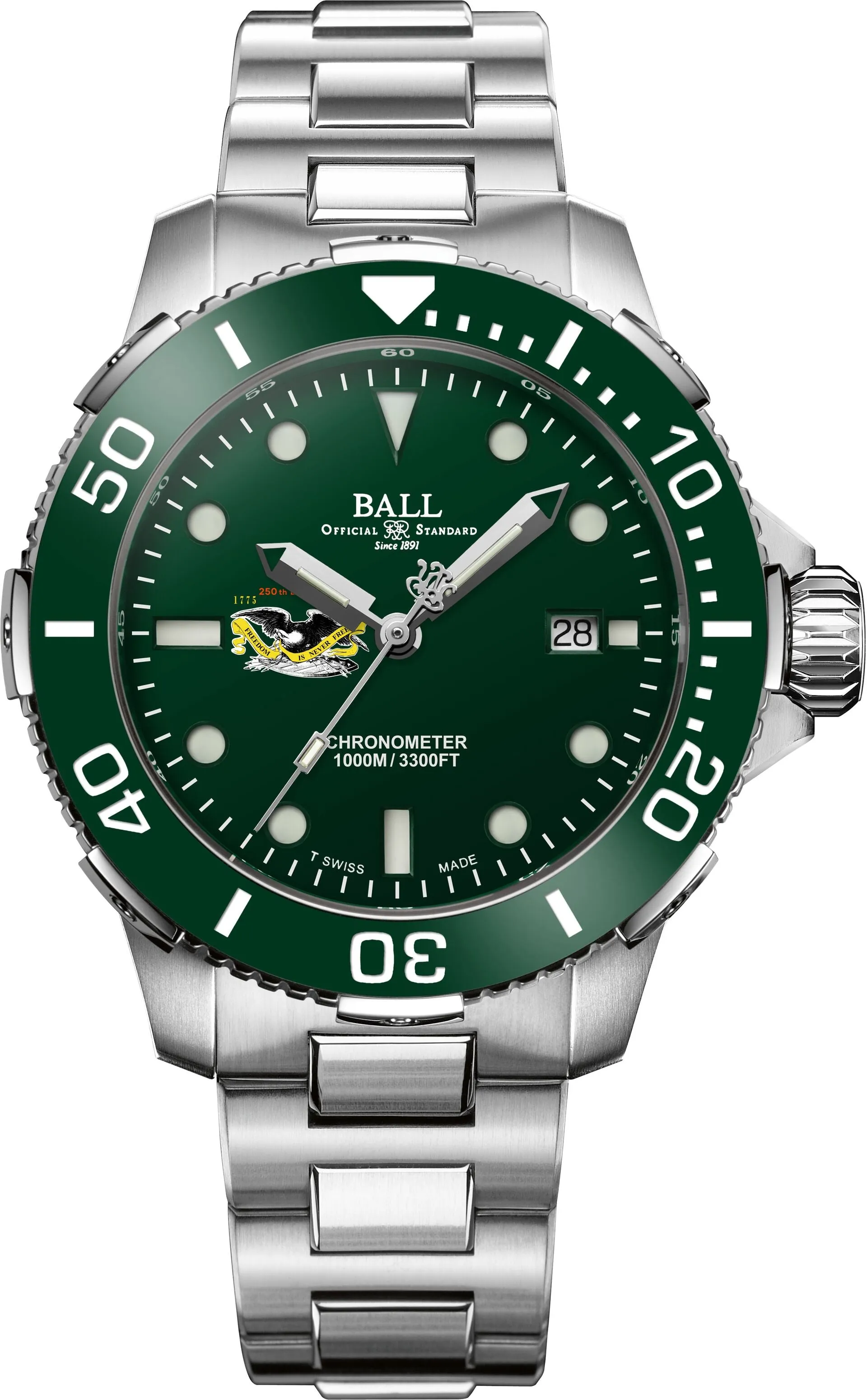 Ball Watch Company Engineer Hydrocarbon DeepQuest Protector Limited Edition Watch sold by C.W. Sellors