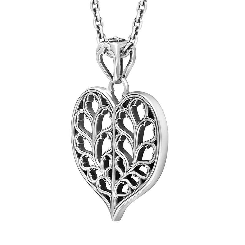 Sterling Silver York Minster Filigree Heart Pendant sold by C.W. Sellors product image thumbnail 2