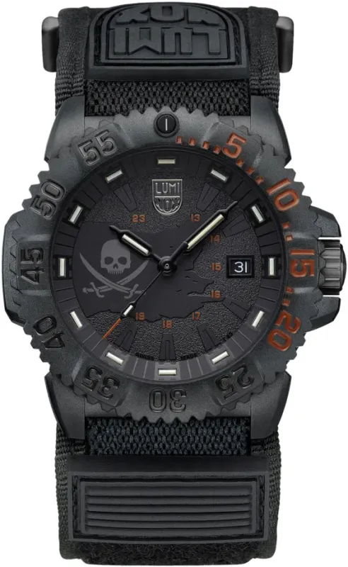 Luminox Navy Seal 3050 Pirate Limited Edition Watch made by C.W. Sellors
