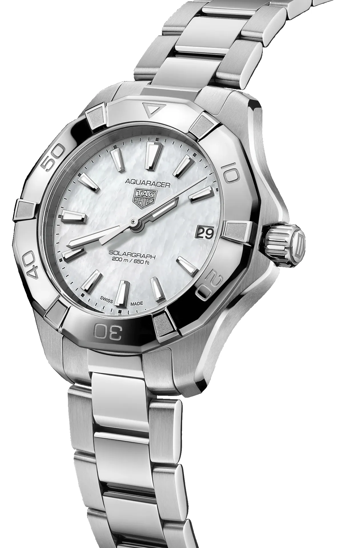 TAG Heuer Ex-Display Aquaracer Professional 200 Solargraph 34 Watch sold by C.W. Sellors product image thumbnail 2