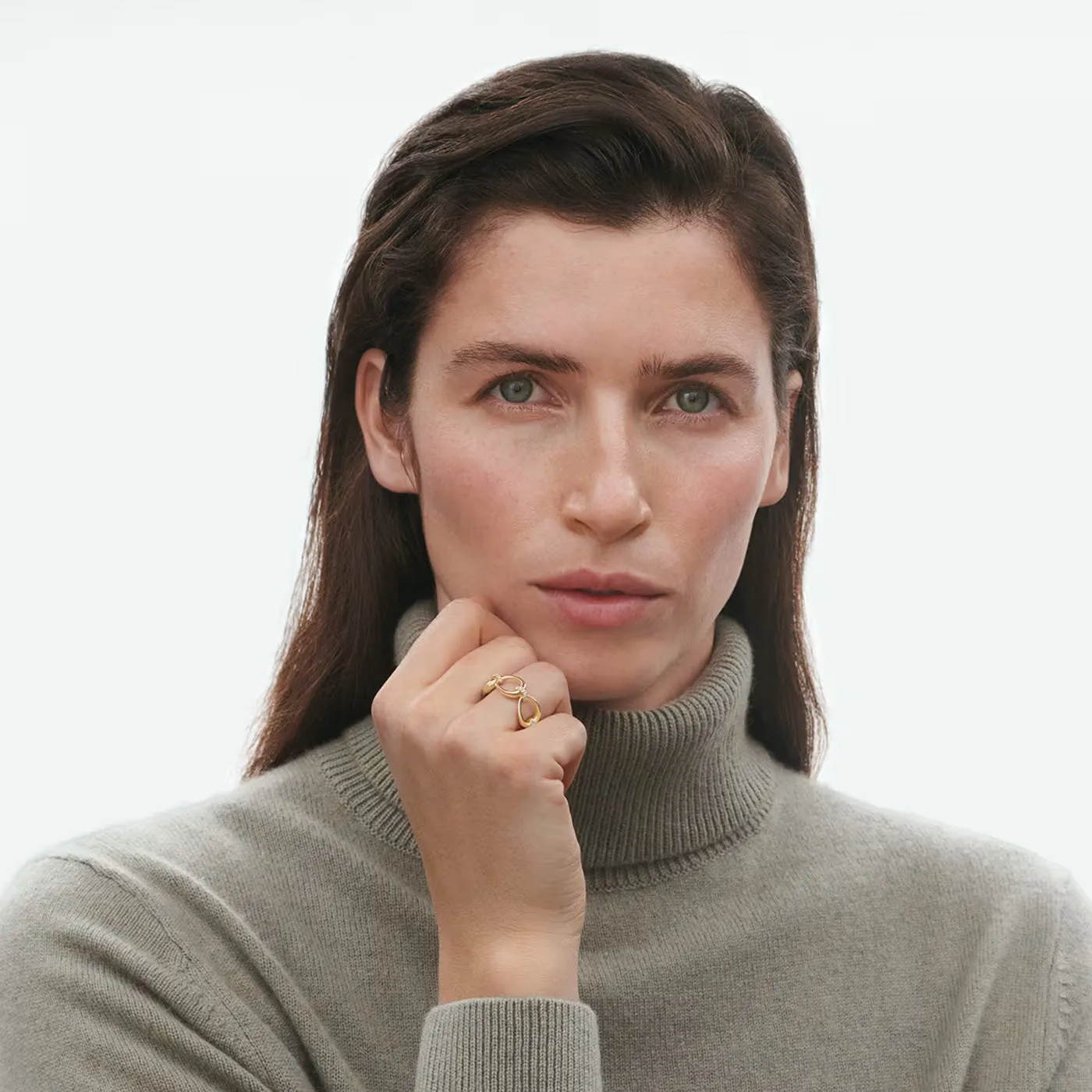 Georg Jensen Offspring 18ct Yellow Gold 0.14ct Diamond Ring sold by C.W. Sellors product image thumbnail 4