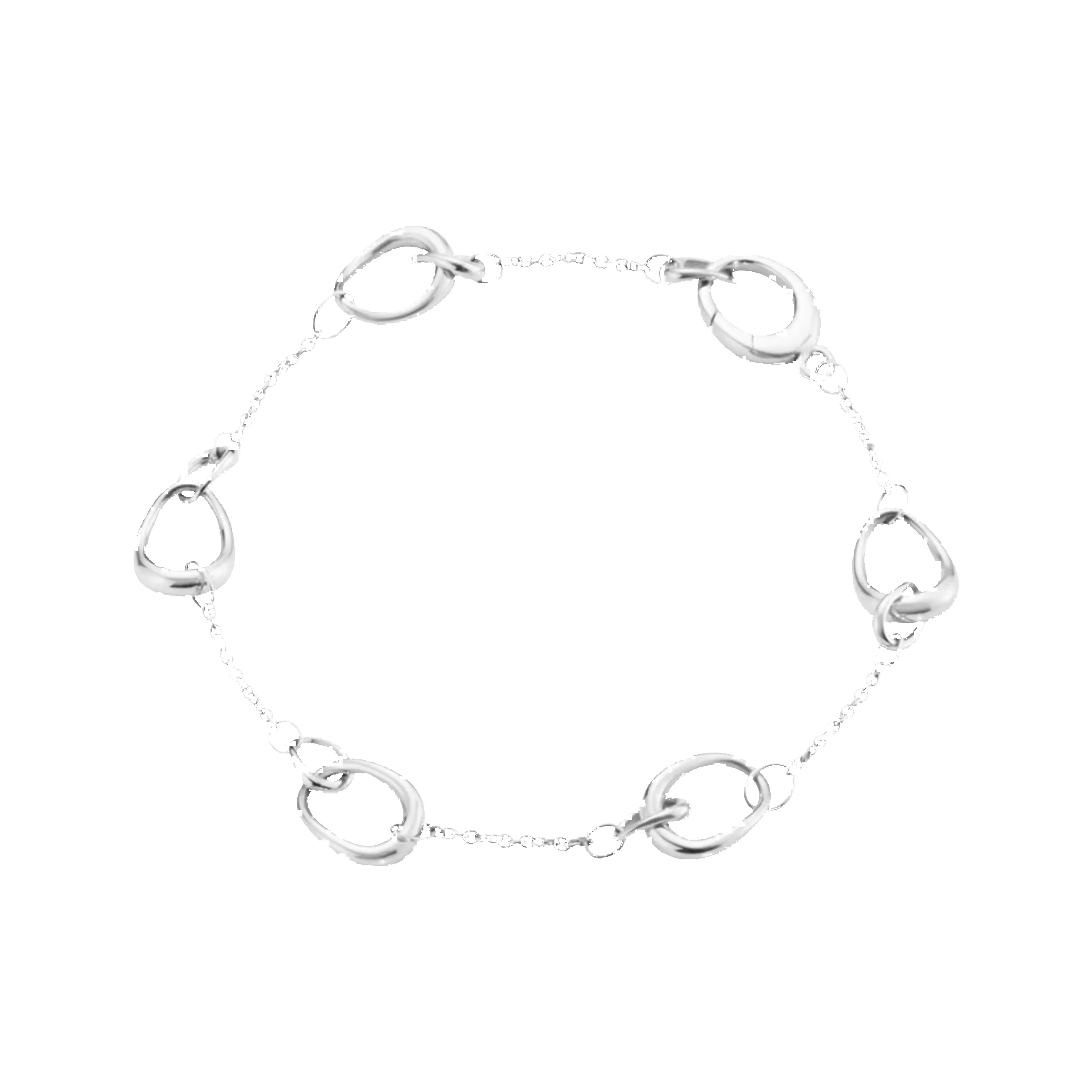 Georg Jensen Offspring Sterling Silver Bracelet sold by C.W. Sellors