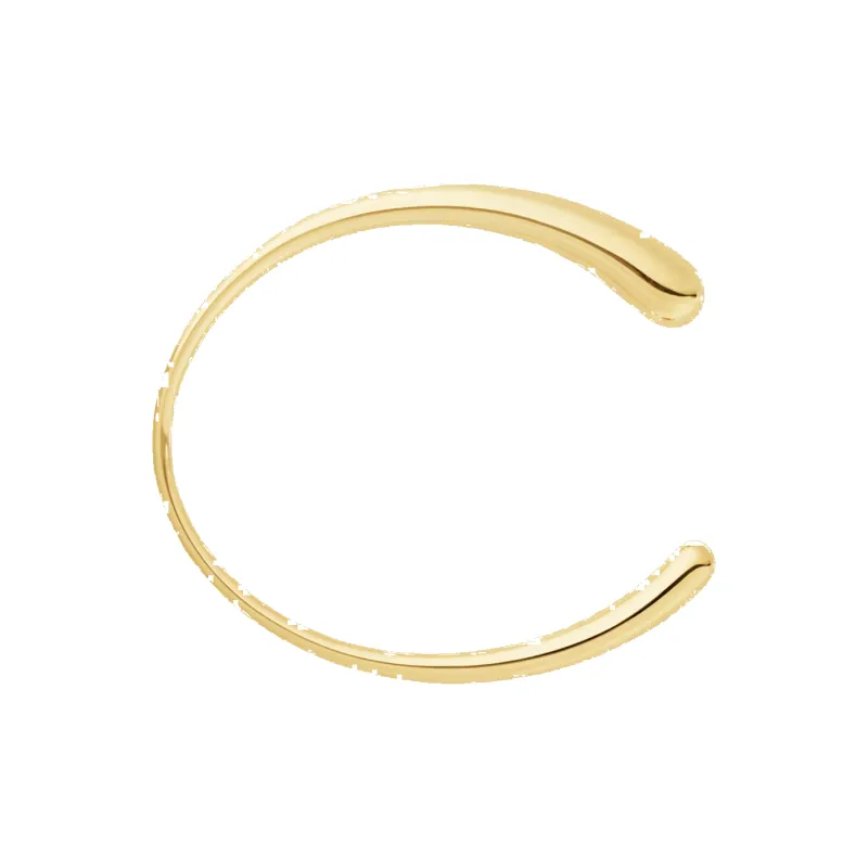 Georg Jensen Mercy 18ct Yellow Gold Bangle made by Georg Jensen