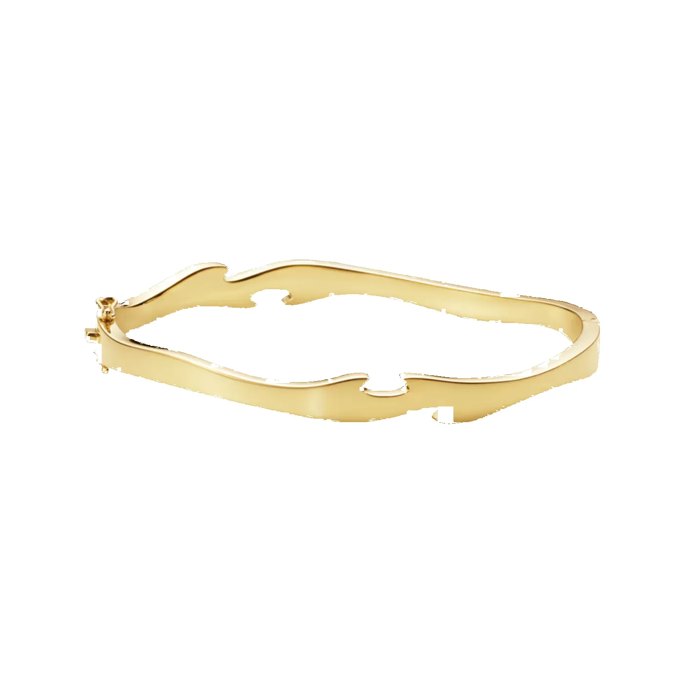 Georg Jensen Fusion 18ct Yellow Gold Bangle sold by C.W. Sellors product image thumbnail 3
