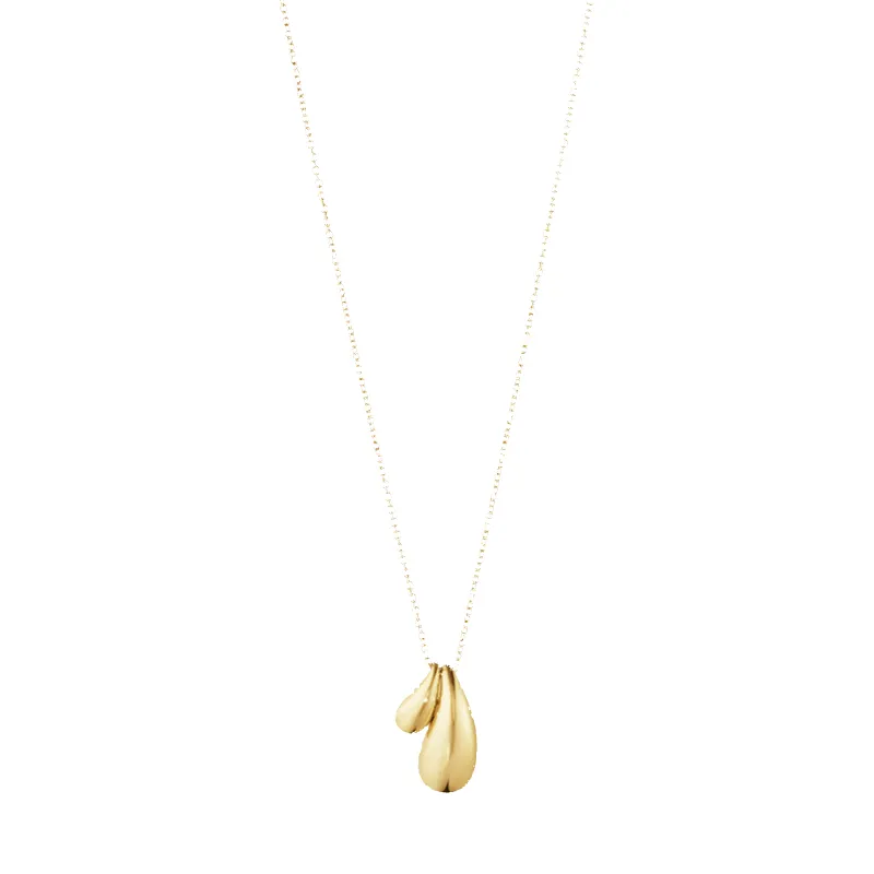Georg Jensen Reflect 18ct Yellow Gold Pendant sold by C.W. Sellors