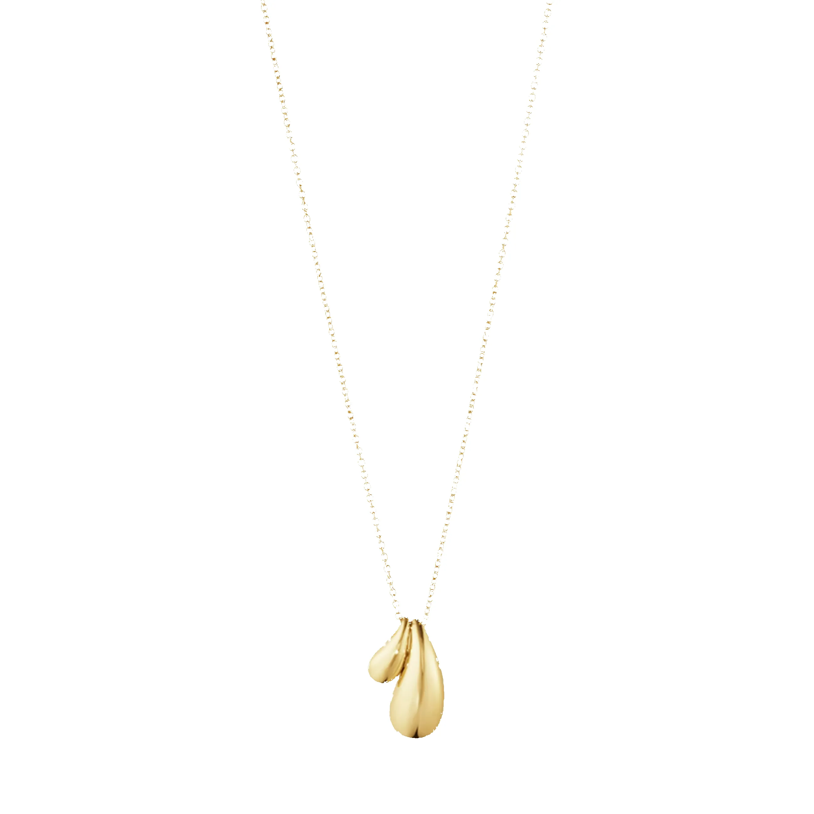 Georg Jensen Reflect 18ct Yellow Gold Pendant sold by C.W. Sellors