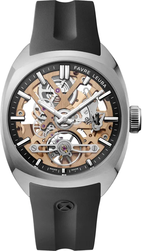 Favre Leuba Chief Skeleton Watch made by C.W. Sellors