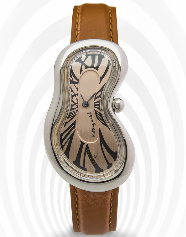 Exaequo Classic Melting SS Rose Gold Dial Watch sold by C.W. Sellors product image thumbnail 4