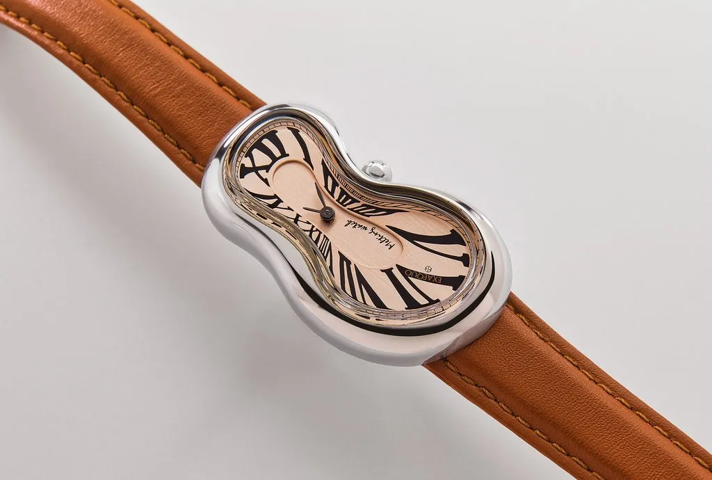 Exaequo Classic Melting SS Rose Gold Dial Watch sold by C.W. Sellors product image thumbnail 2