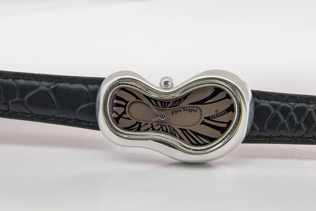 Exaequo Classic Melting SS Fume Dial Watch sold by C.W. Sellors product image thumbnail 3