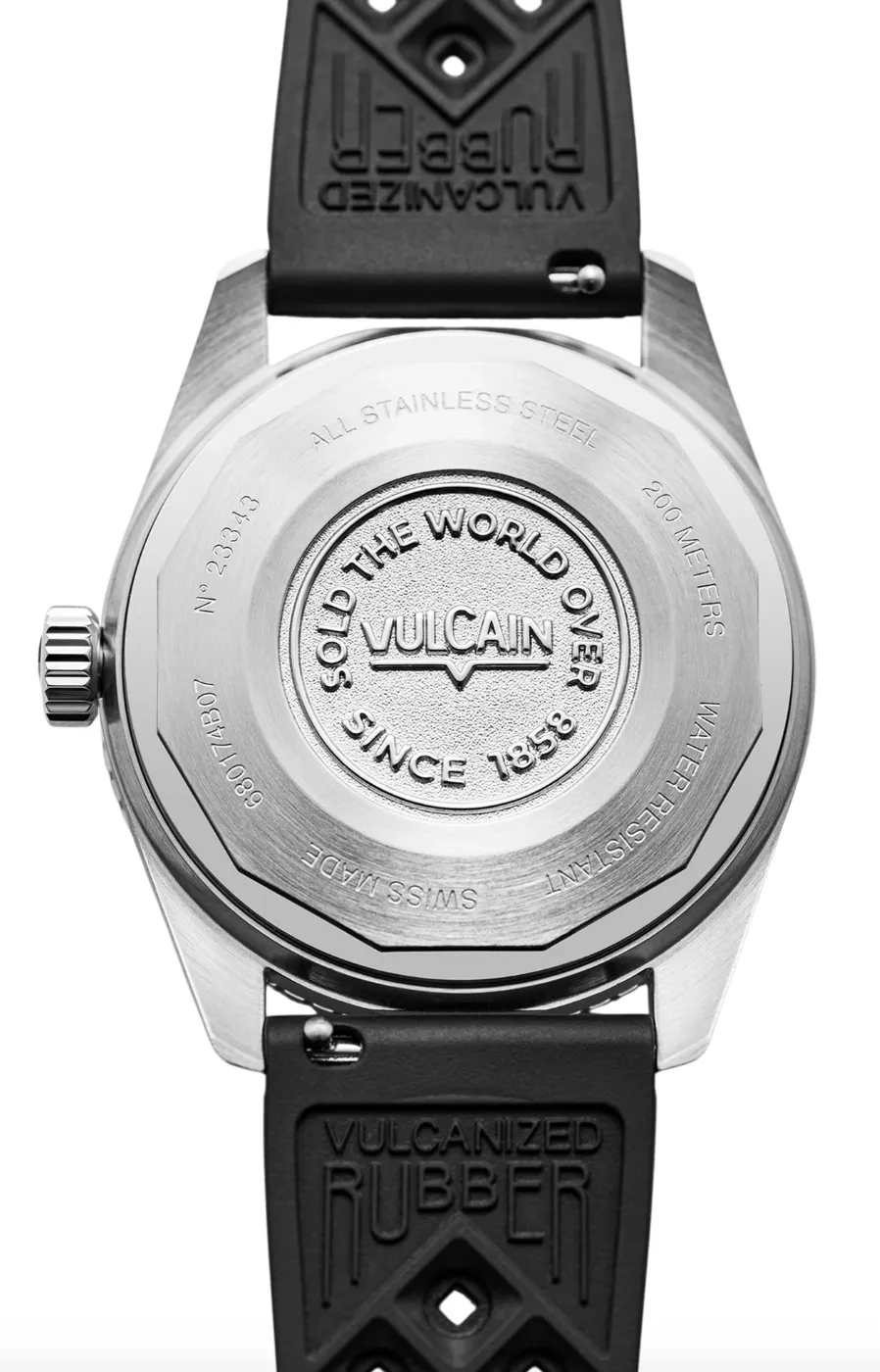 Vulcain Skindiver GMT Blanca Vintage Rubber Watch sold by C.W. Sellors product image thumbnail 2