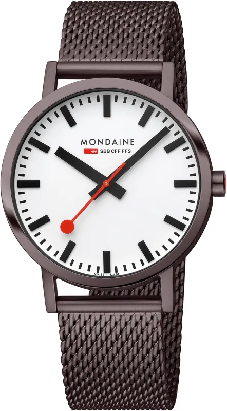 Mondaine Classic 40mm Watch sold by C.W. Sellors