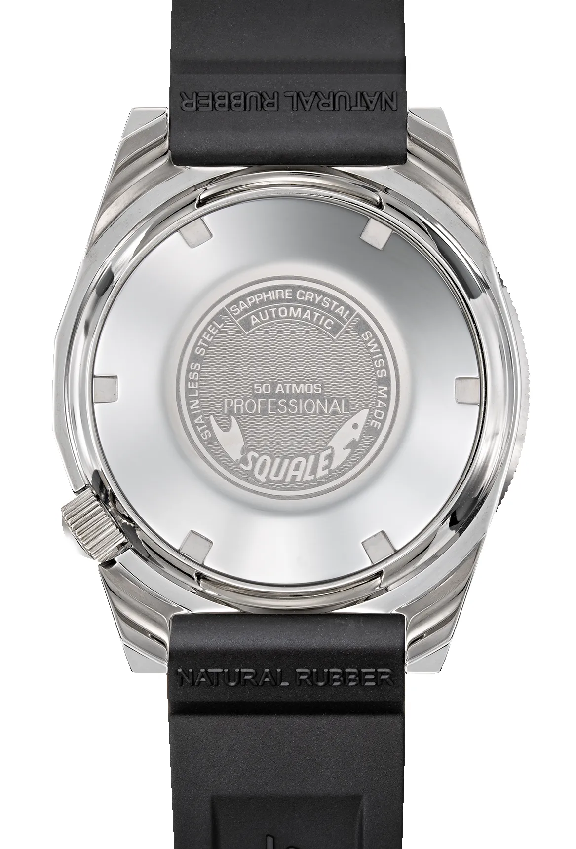 Squale Ex-Display 1521 Classic Rubber Watch sold by C.W. Sellors product image thumbnail 2