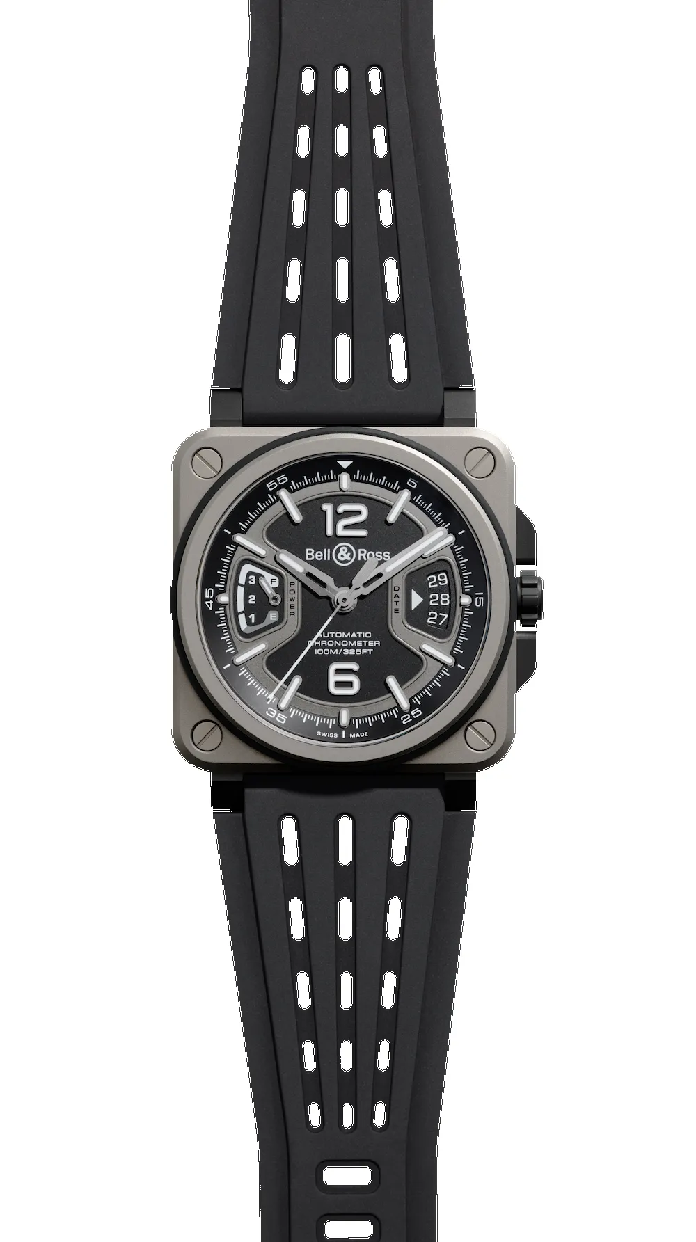 Bell & Ross BR X3 Black Titanium Watch sold by C.W. Sellors product image thumbnail 4