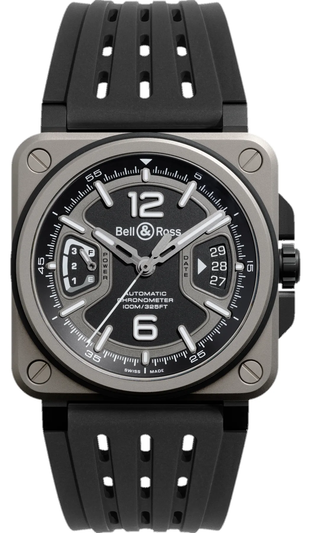 Bell & Ross BR X3 Black Titanium Watch sold by C.W. Sellors