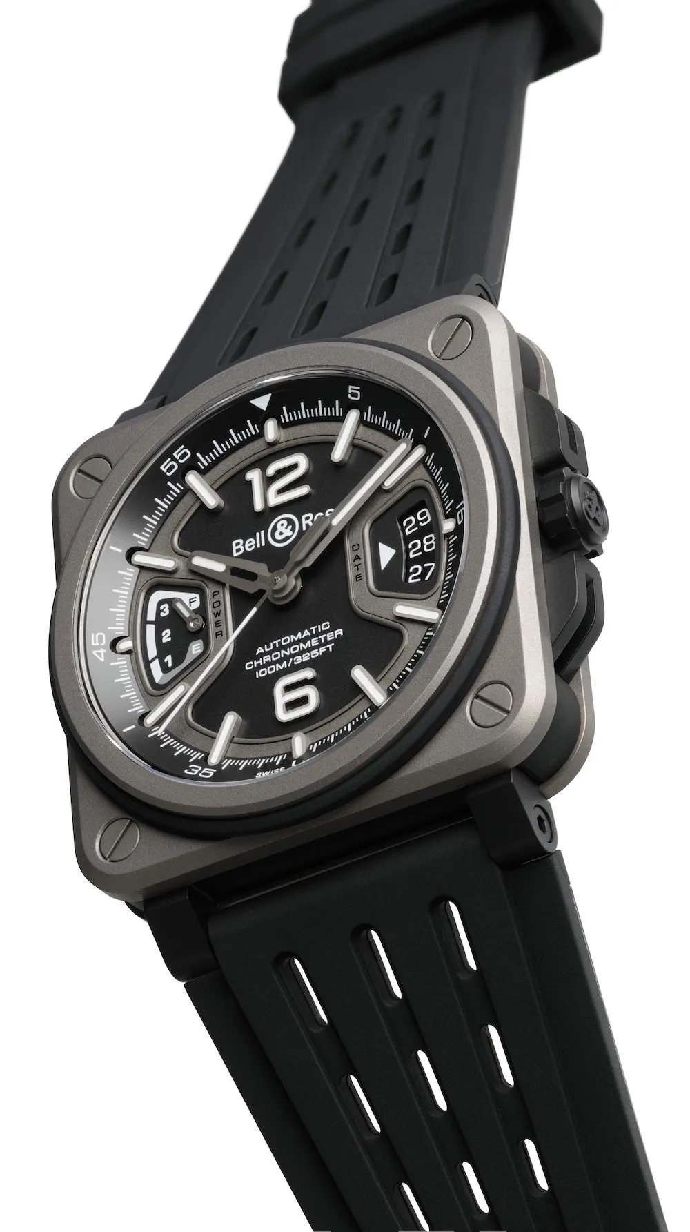 Bell & Ross BR X3 Black Titanium Watch sold by C.W. Sellors product image thumbnail 3