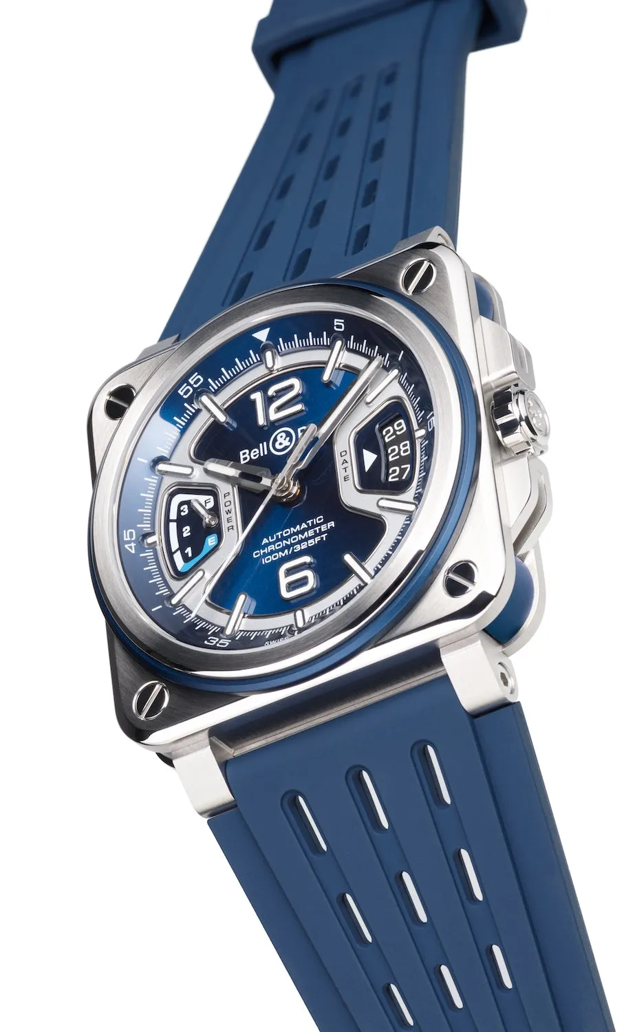 Bell & Ross BR X3 Blue Steel Watch sold by C.W. Sellors product image thumbnail 5