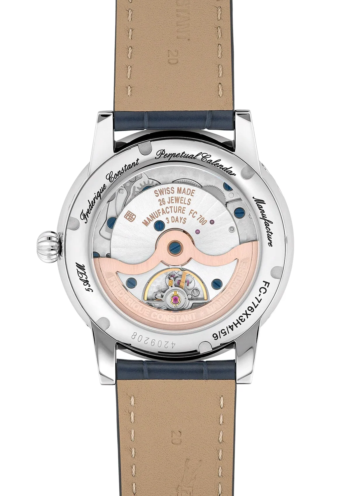 Frederique Constant Classic Perpetual Calendar Manufacture Watch sold by C.W. Sellors product image thumbnail 3
