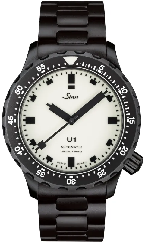 Sinn U1 S L PVD Bracelet Limited Edition Watch sold by C.W. Sellors