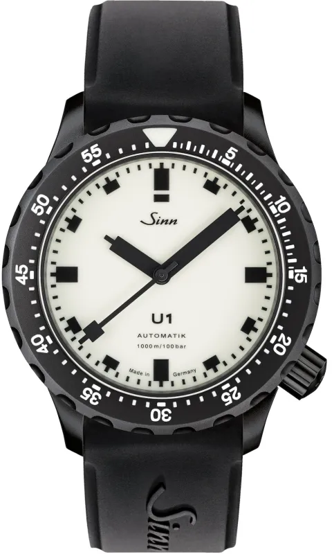 Sinn U1 S L Black Rubber Limited Edition Watch sold by C.W. Sellors