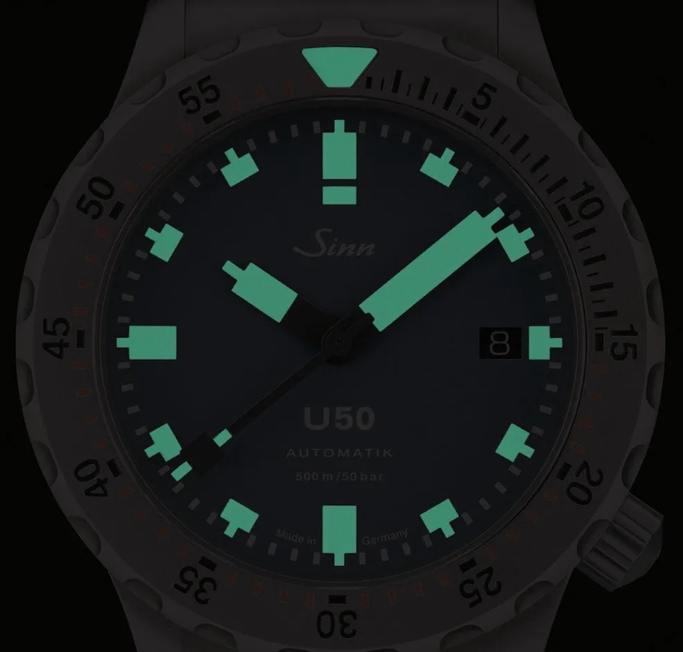 Sinn U50 B Black Rubber Watch sold by C.W. Sellors product image thumbnail 2
