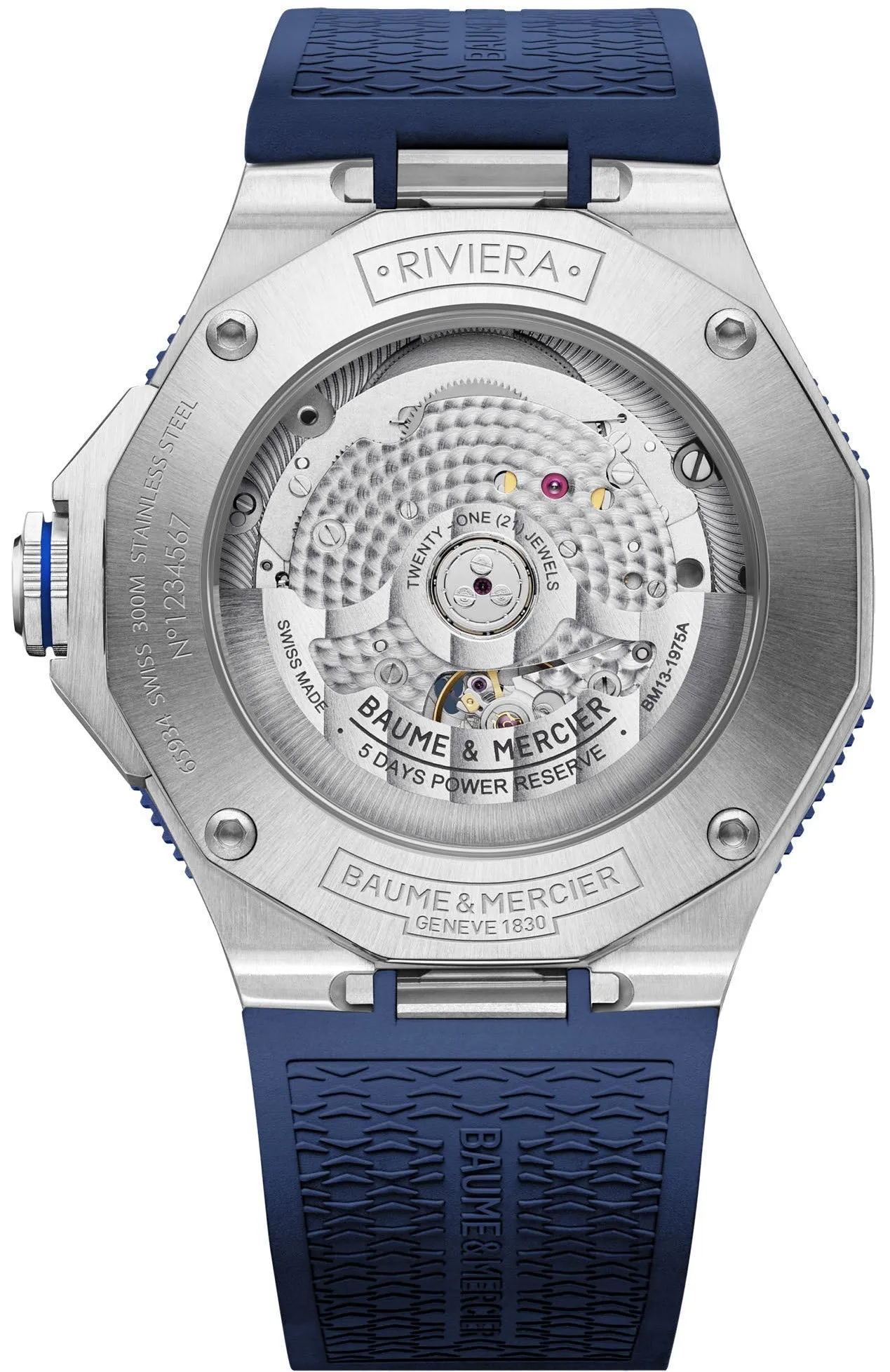 Baume et Mercier Riviera Mens Watch sold by C.W. Sellors product image thumbnail 2