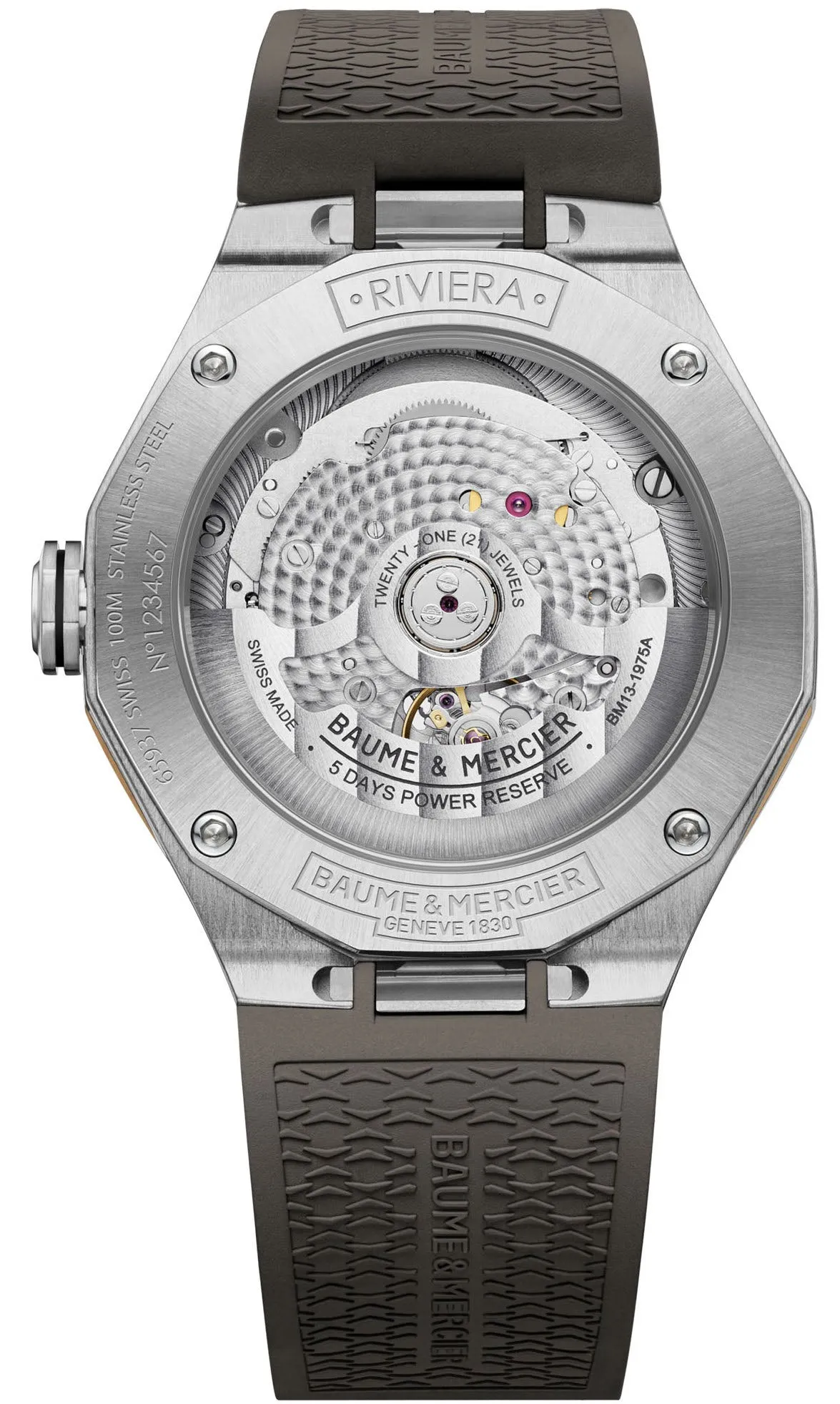 Baume et Mercier Riviera Mens Watch sold by C.W. Sellors product image thumbnail 2