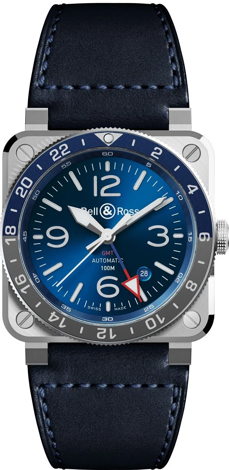 Bell & Ross BR 03 93 GMT Blue Watch sold by C.W. Sellors