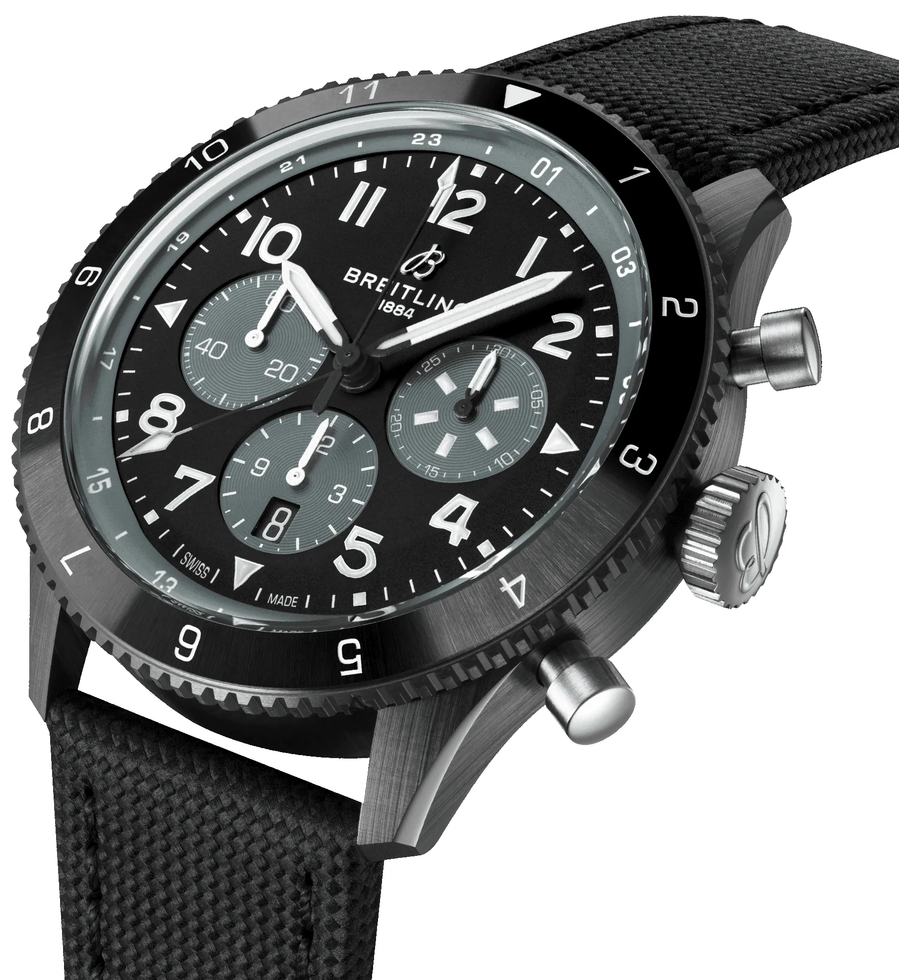 Breitling Pre-Owned Super AVI B04 GMT 46 Mosquito Night Fighter Watch sold by C.W. Sellors product image thumbnail 2