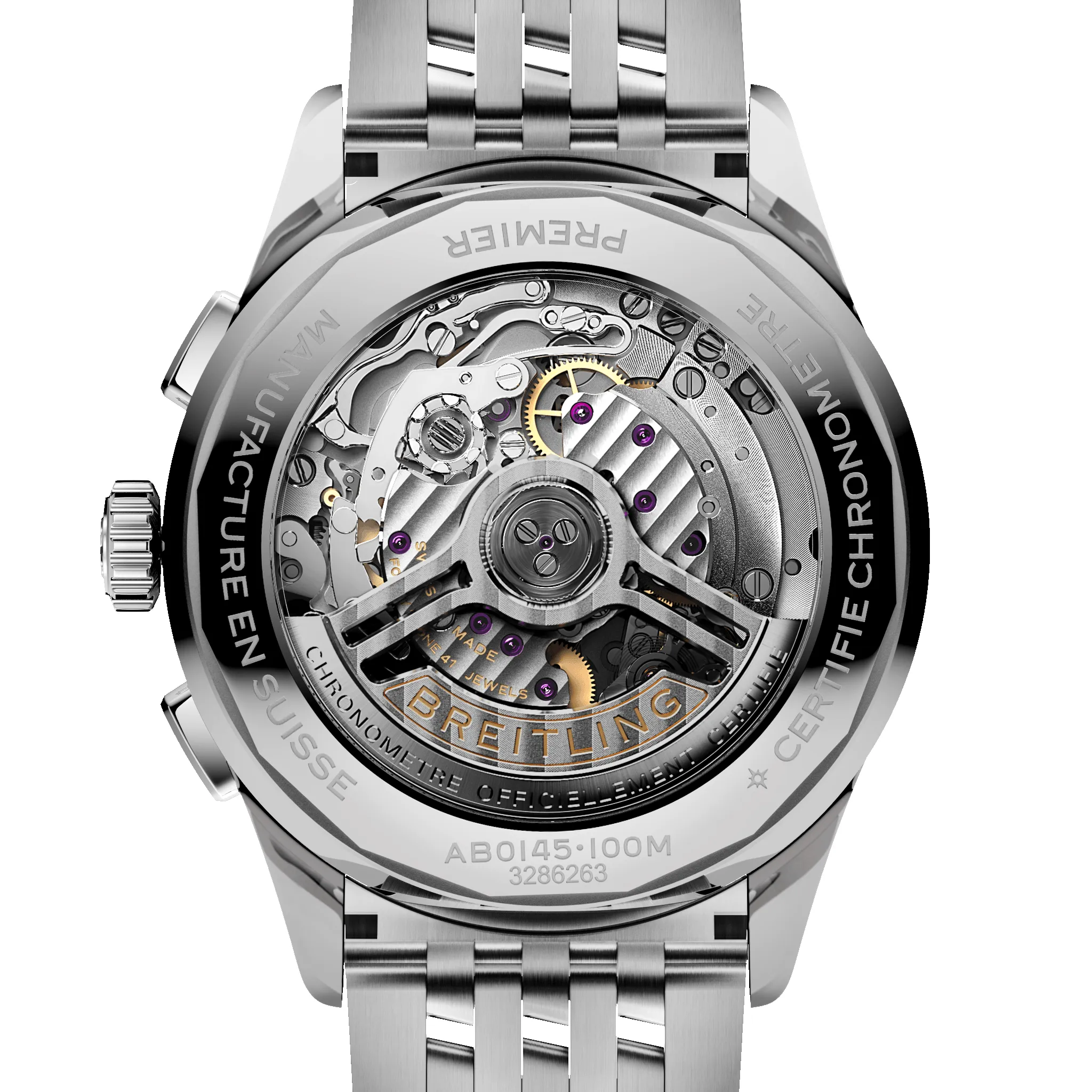 Breitling Pre-Owned Premier B01 Chronograph 42 Watch sold by C.W. Sellors product image thumbnail 4