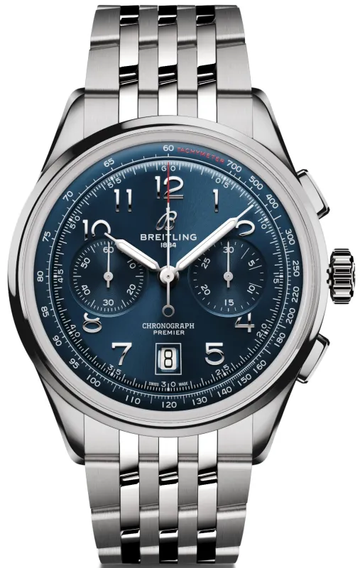 Breitling Pre-Owned Premier B01 Chronograph 42 Watch made by C.W. Sellors