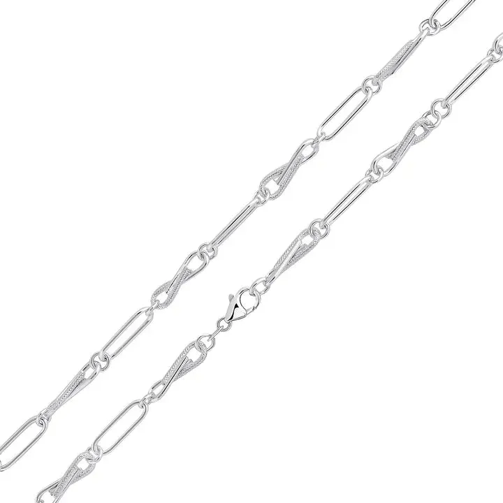 Sterling Silver 6mm Infinity Oval 7.5 Chain sold by C.W. Sellors product image thumbnail 2
