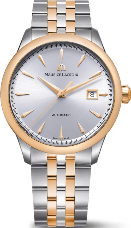 Maurice Lacroix 1975 Automatic Date Duotone 40mm Watch made by Maurice Lacroix