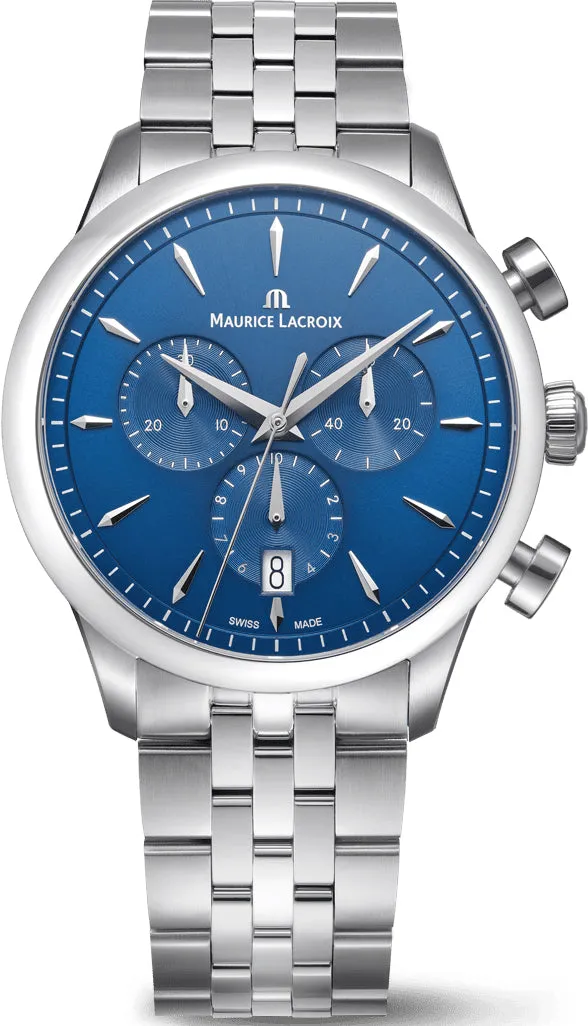 Maurice Lacroix 1975 Quartz Chronograph Date 40mm Watch sold by C.W. Sellors