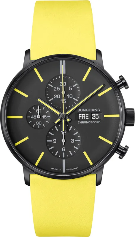 Junghans Form A Chronoscope Watch made by C.W. Sellors