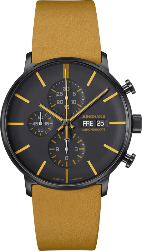 Junghans Form A Chronoscope Watch made by C.W. Sellors