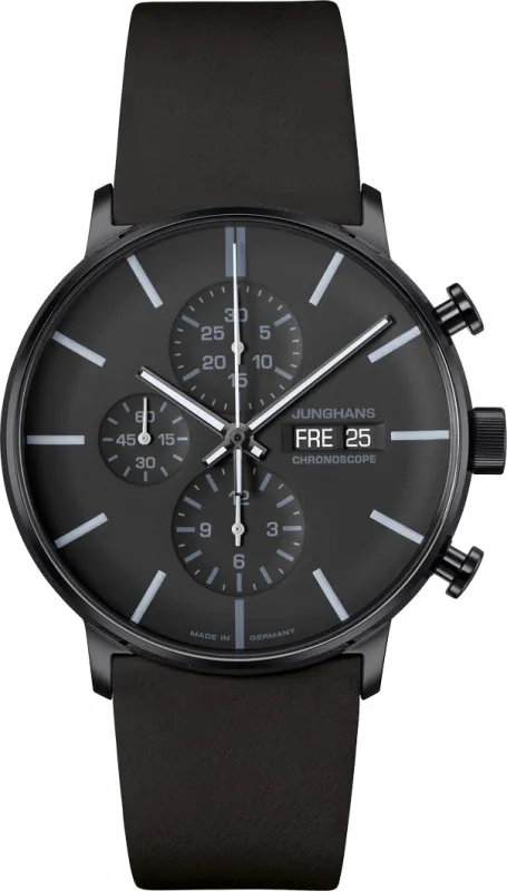 Junghans Form A Chronoscope Watch made by C.W. Sellors
