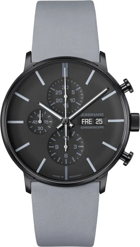 Junghans Form A Chronoscope Watch made by C.W. Sellors