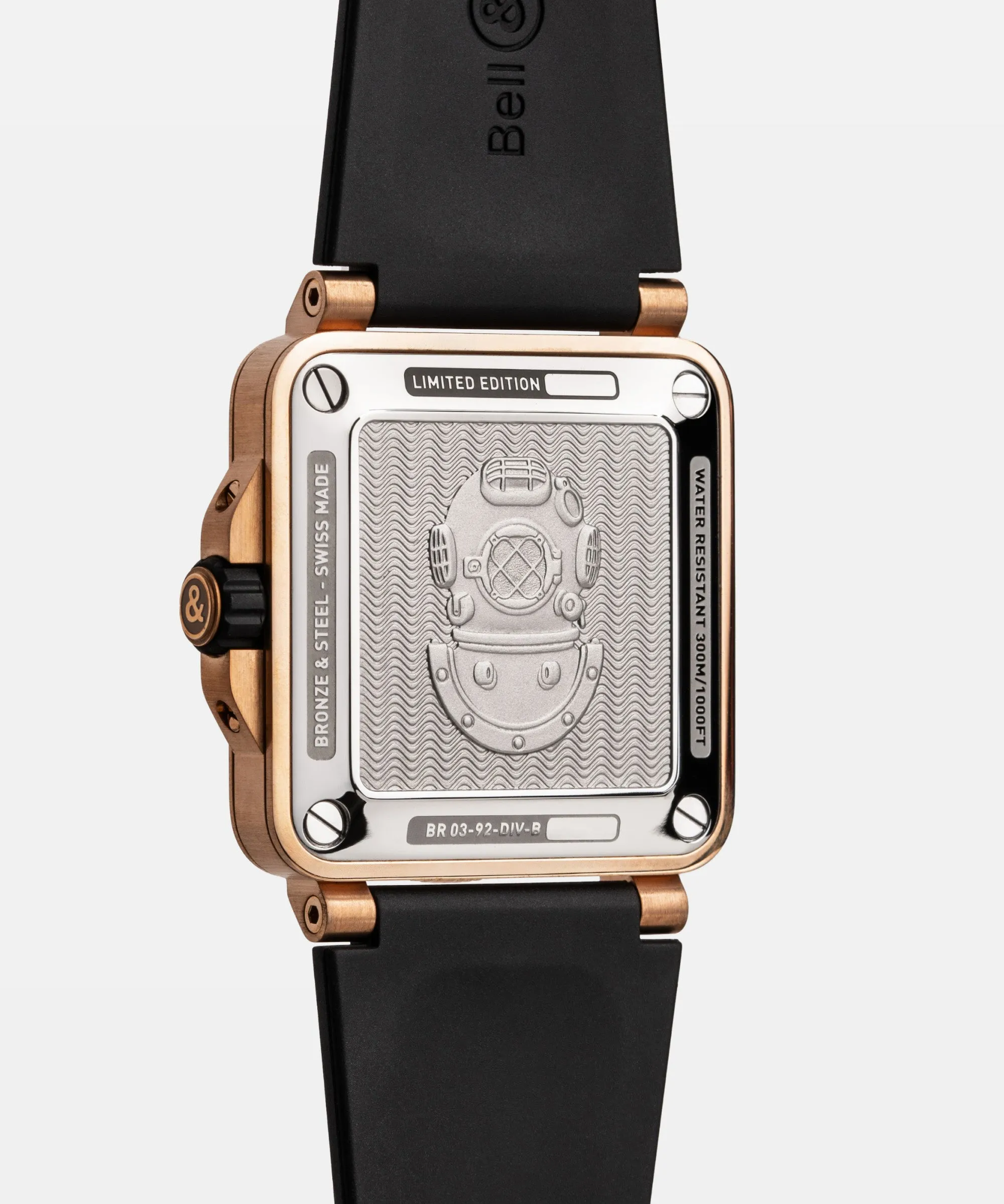 Bell & Ross Ex-Display BR 03 Diver Black Green Bronze Limited Edition Watch sold by C.W. Sellors product image thumbnail 4