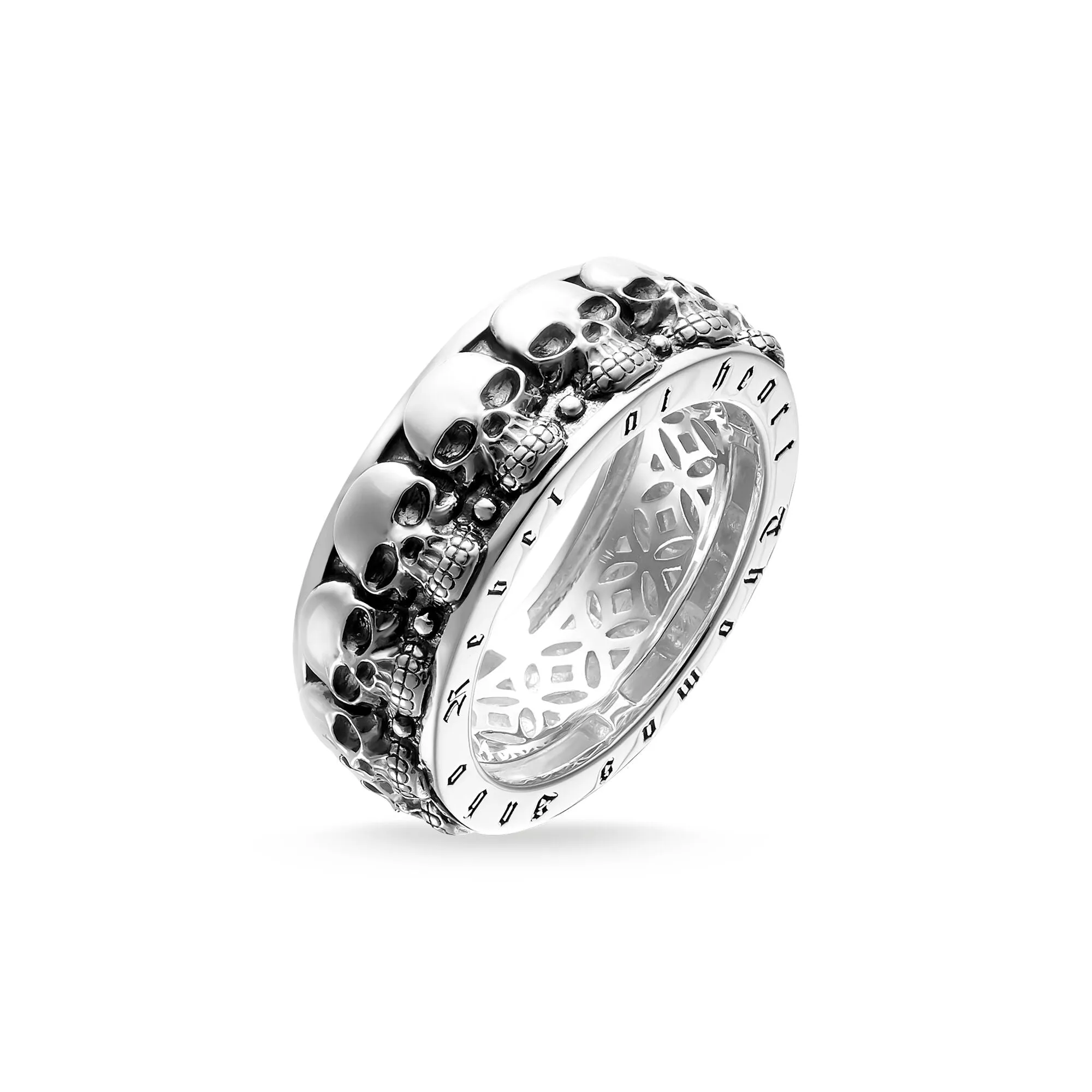 Thomas Sabo Rebel At Heart Sterling Silver Skull Ring sold by C.W. Sellors product image thumbnail 2