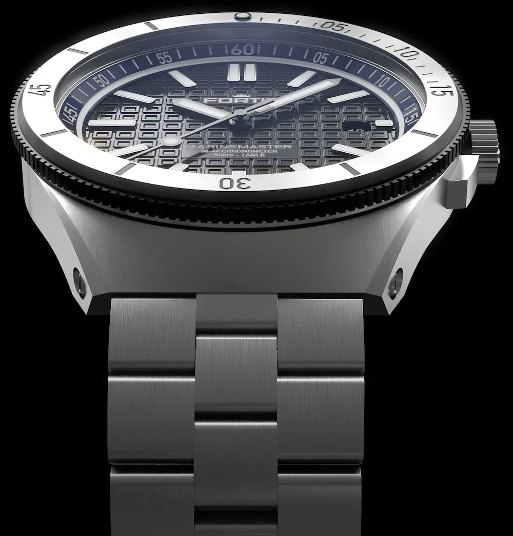 Fortis Marinemaster M 44 Ocean Blue Bracelet Watch sold by C.W. Sellors product image thumbnail 5