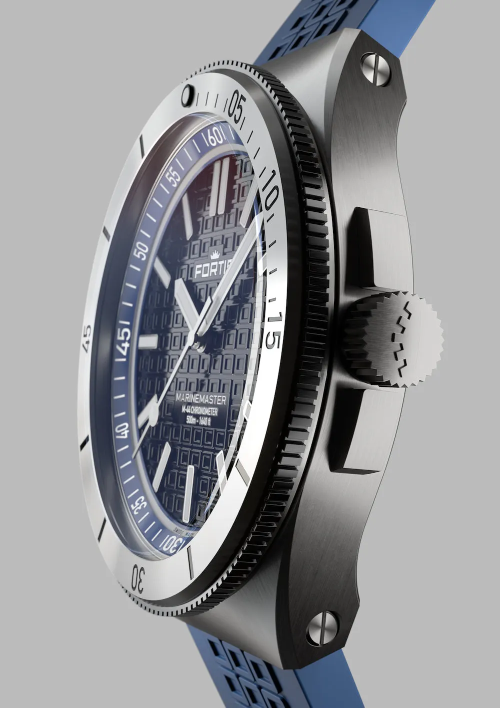 Fortis Marinemaster M 44 Ocean Blue Watch sold by C.W. Sellors product image thumbnail 5