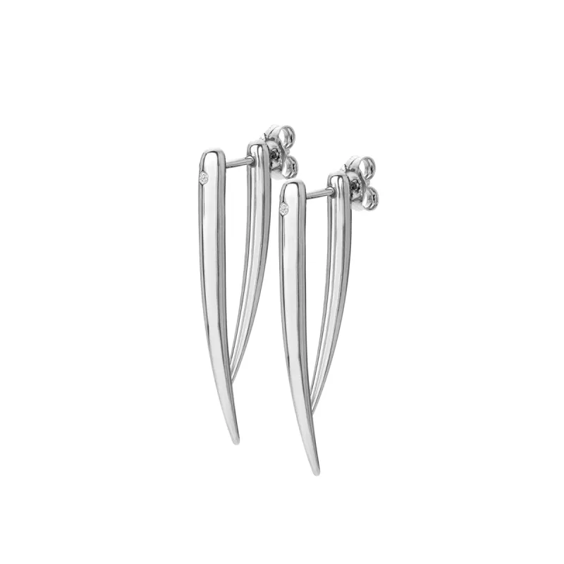 Hot Diamonds Reflect Sterling Silver Statement Earrings sold by C.W. Sellors