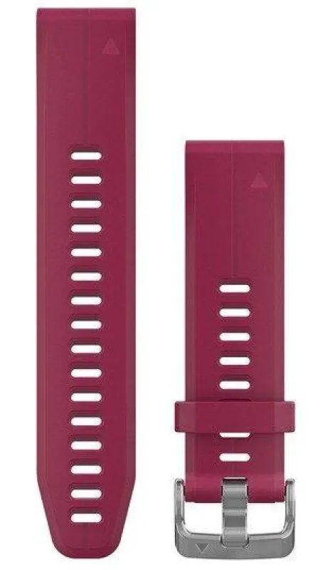 Garmin Watch Bands QuickFit 20 Cerise Silicone made by Garmin