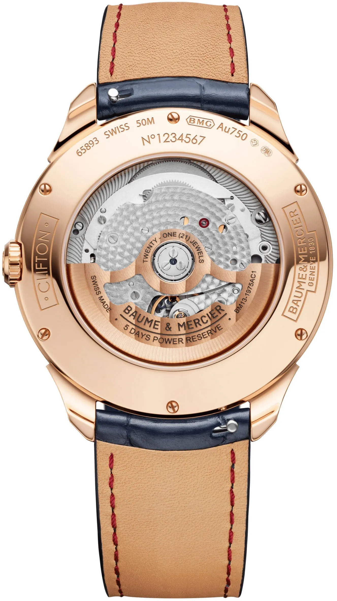 Baume et Mercier Clifton Baumatic Watch sold by C.W. Sellors product image thumbnail 2