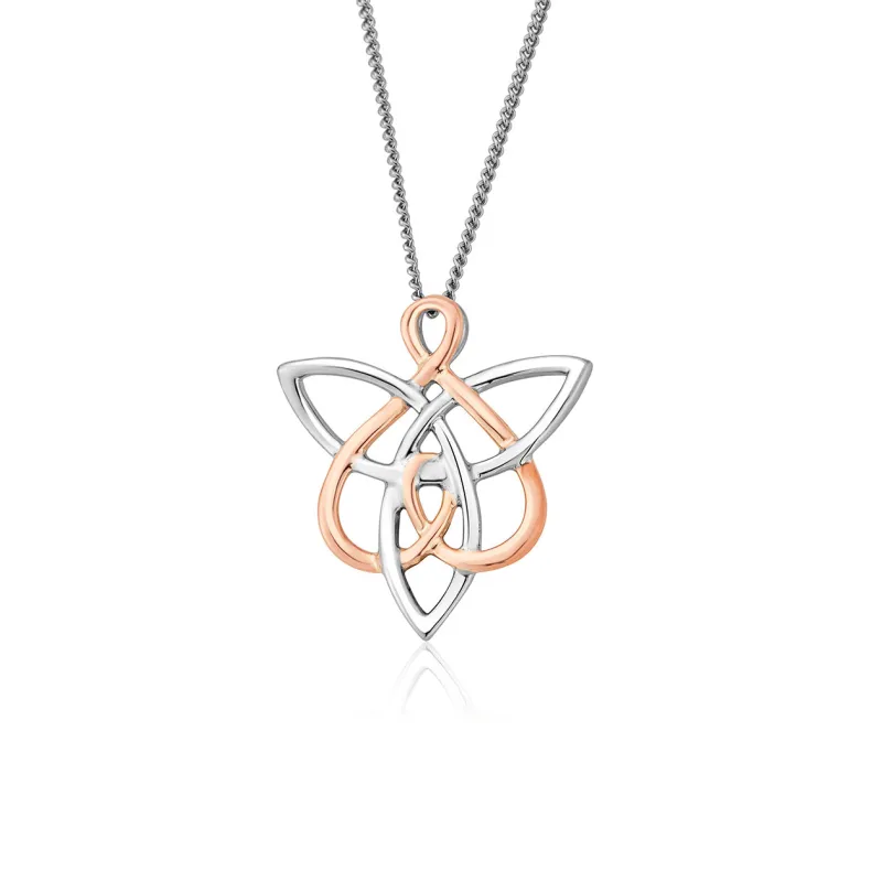 Clogau Fairies of the Mine White Topaz Sterling Silver Pendant Necklace sold by C.W. Sellors