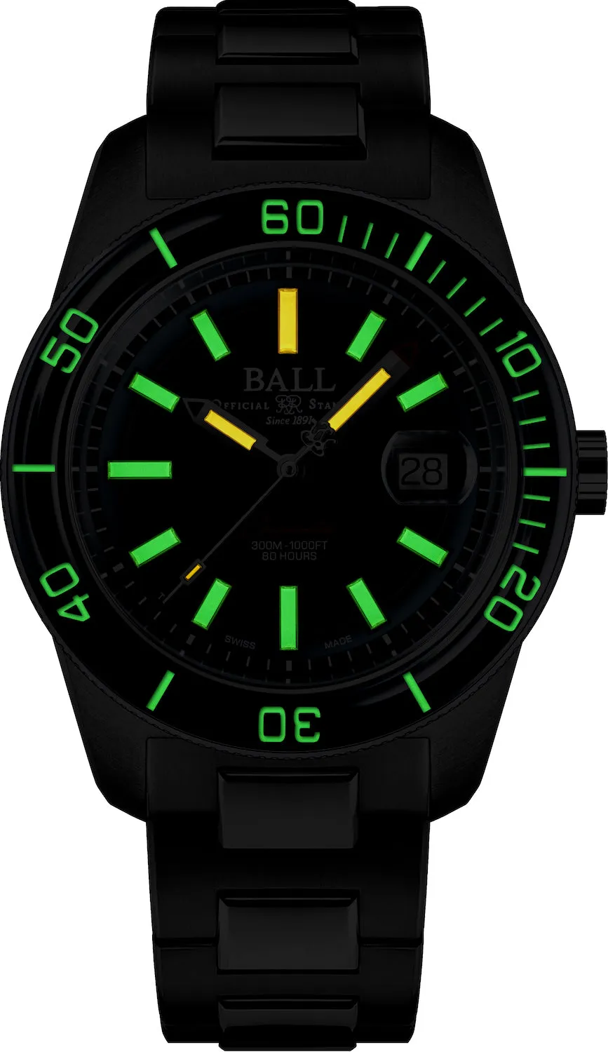 Ball Watch Company Engineer M Skindiver III Beyond Limited Edition Watch sold by C.W. Sellors product image thumbnail 2